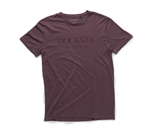 Kläder T-shirt Plommonlila | Docksta Sko