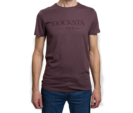 Kläder T-shirt Plommonlila | Docksta Sko