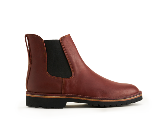 Chelsea Boot Brunt läder | Docksta Sko