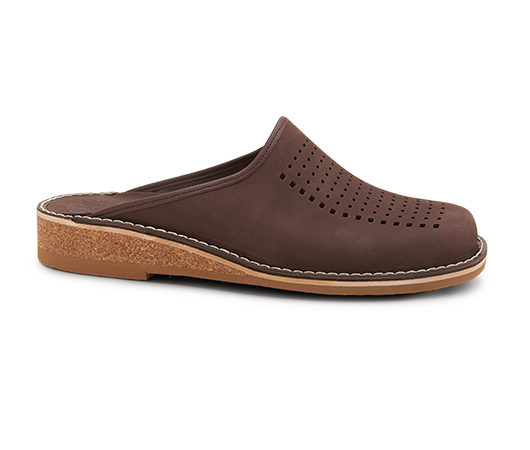 Slippers / Tofflor - Patrik 952 Kampanj! Espresso nubuck Nubuck | Docksta Sko