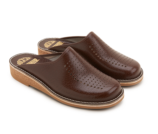 Slippers / Tofflor - Patrik 952 852 Brun | Docksta Sko