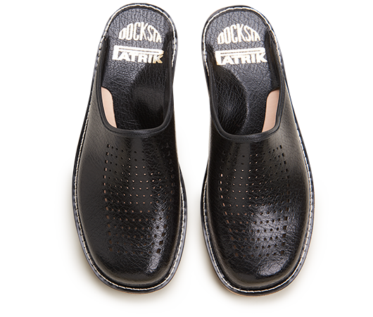 Slippers / Tofflor - Patrik 952 855 Svart | Docksta Sko