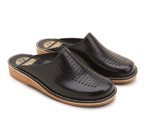 Slippers / Tofflor - Patrik 952 855 Svart | Docksta Sko