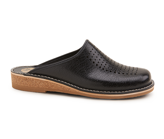 Slippers / Tofflor - Patrik 952 855 Svart | Docksta Sko