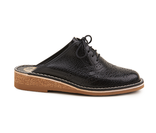 Slippers / Tofflor - Brogues 970 Svart | Docksta Sko