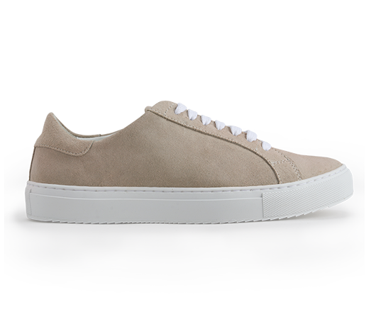 Sneakers dam Beige mocka Beige mocka | Docksta Sko