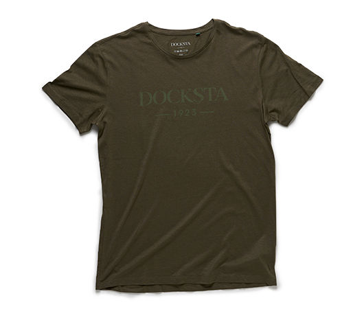 Kläder T-shirt Skogsgrön | Docksta Sko