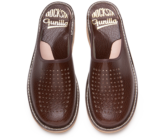 Slippers / Tofflor - Gunilla 902 Brun 902 852 | Docksta Sko