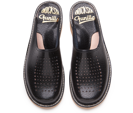 Slippers / Tofflor - Gunilla 902 Svart 902 855 | Docksta Sko