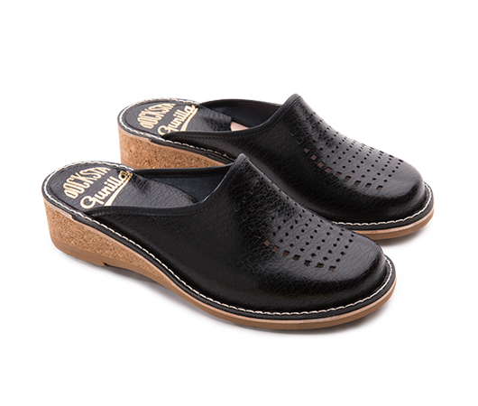 Slippers / Tofflor - Gunilla 902 Svart 902 855 | Docksta Sko